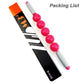 Muscle Roller Massage Roller Stick with Point Spiky Ball Back Roller