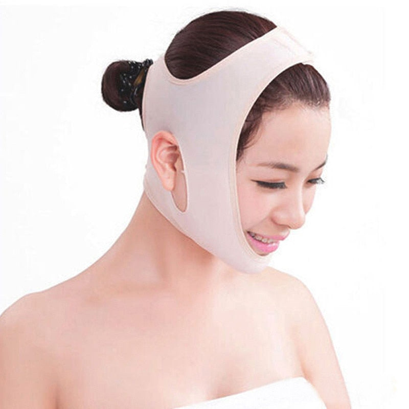 Slimming Bandage Skin Care Belt Shape And Lift Face Mask