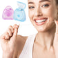 50m Mint-Flavored Dental Floss Blue Triangle Boxed Disposable Dental