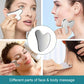 Silicone Ice Grid Scraping Plate Facial Care Tool Set with Storage Bag