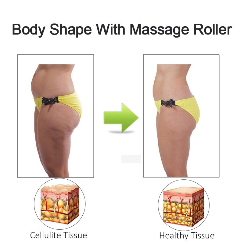 Muscle Roller Massage Roller Stick with Point Spiky Ball Back Roller